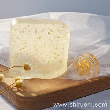 Pure 24k Gold Shinny Handmade Face Bath Soap